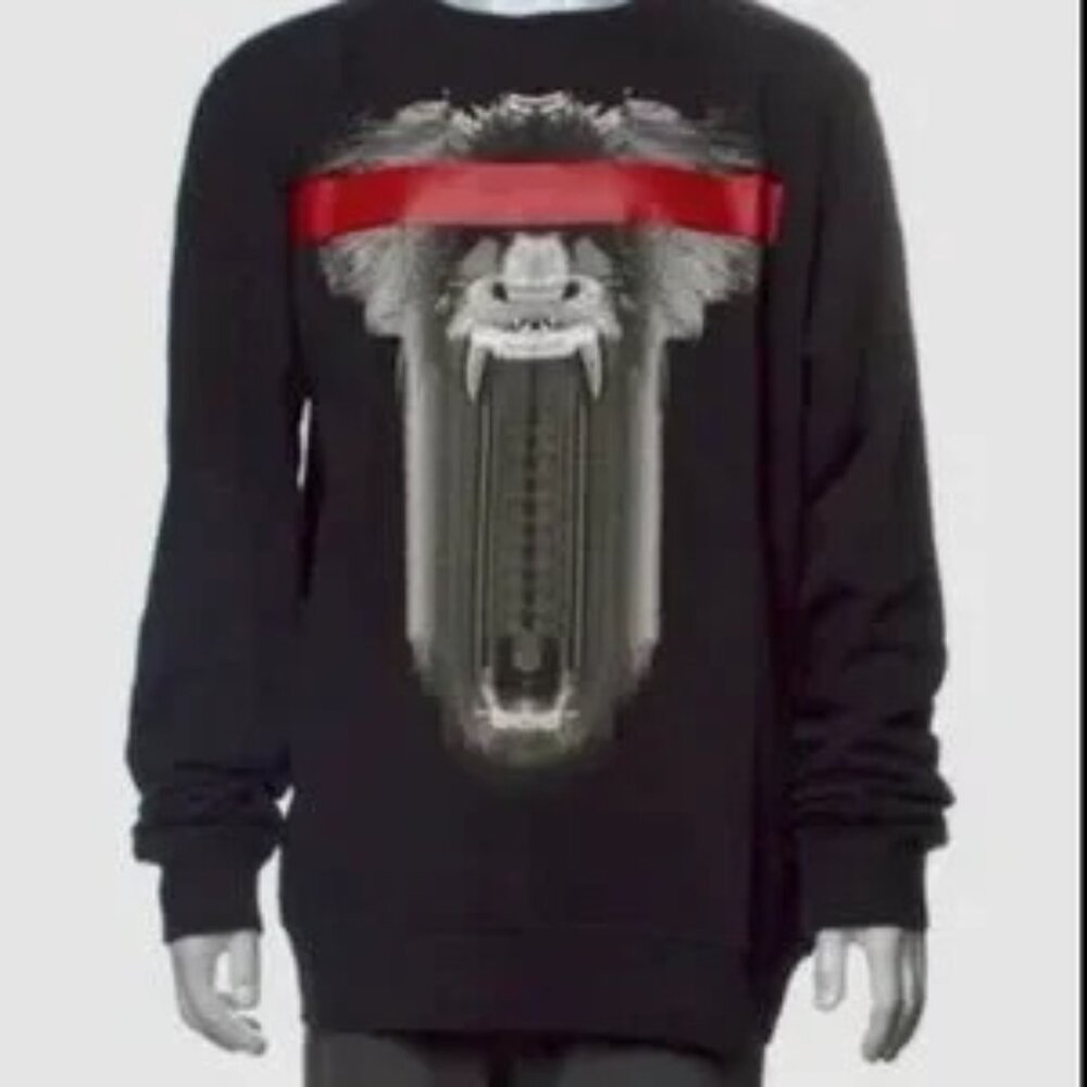 NWT Marcelo Burlon Adam Ape Crew Neck